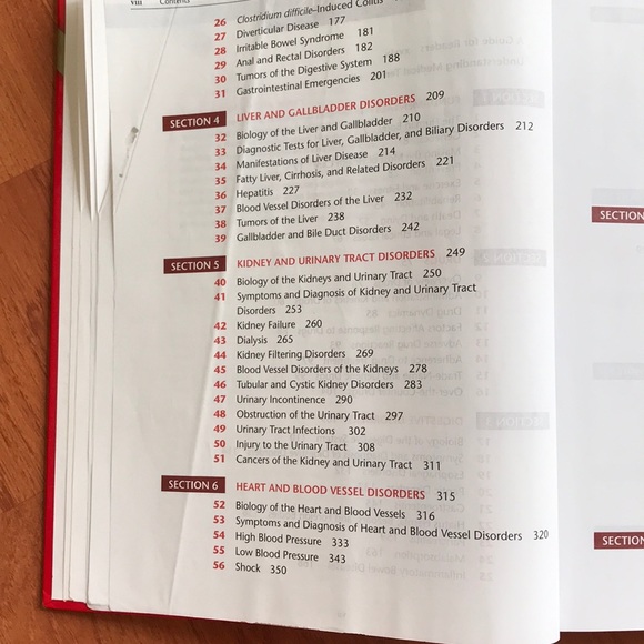 Merck Manual health book - Picture 4 of 14